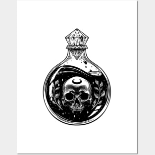 Poison. Vampire Skull Posters and Art